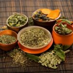 firefly generate an image of dried herbs; herbal remedy, spices, traditional folk, anti infla 827342