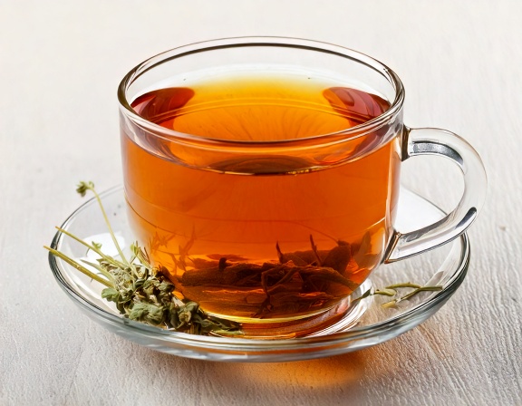 firefly generate an image of a herbal cup of tea 261138